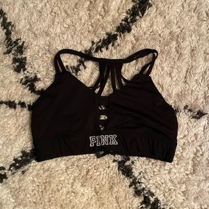 PINK Victoria’s Secret Black Sports Bra